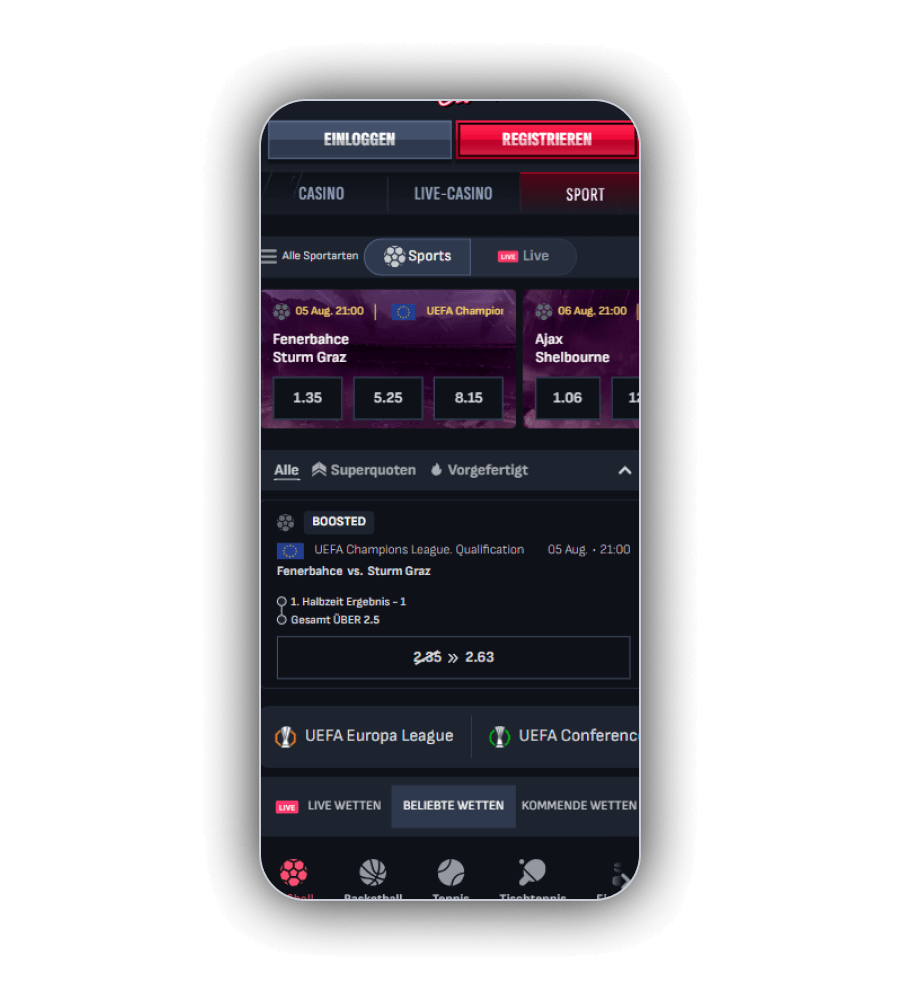 Mafia Casino Sportwetten DE